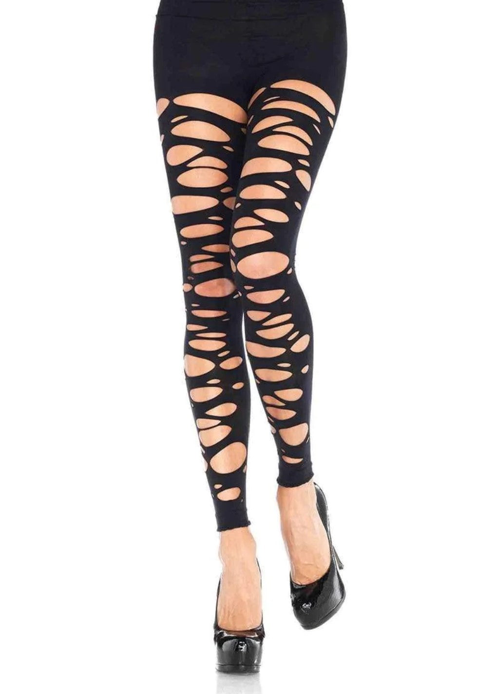 Tattered Footless Tight
