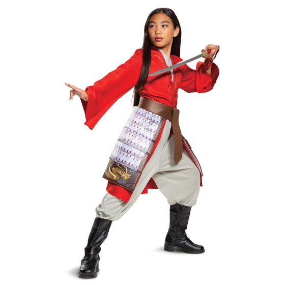 Mulan Hero Red Dress Deluxe