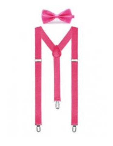 Suspenders & Bow Tie