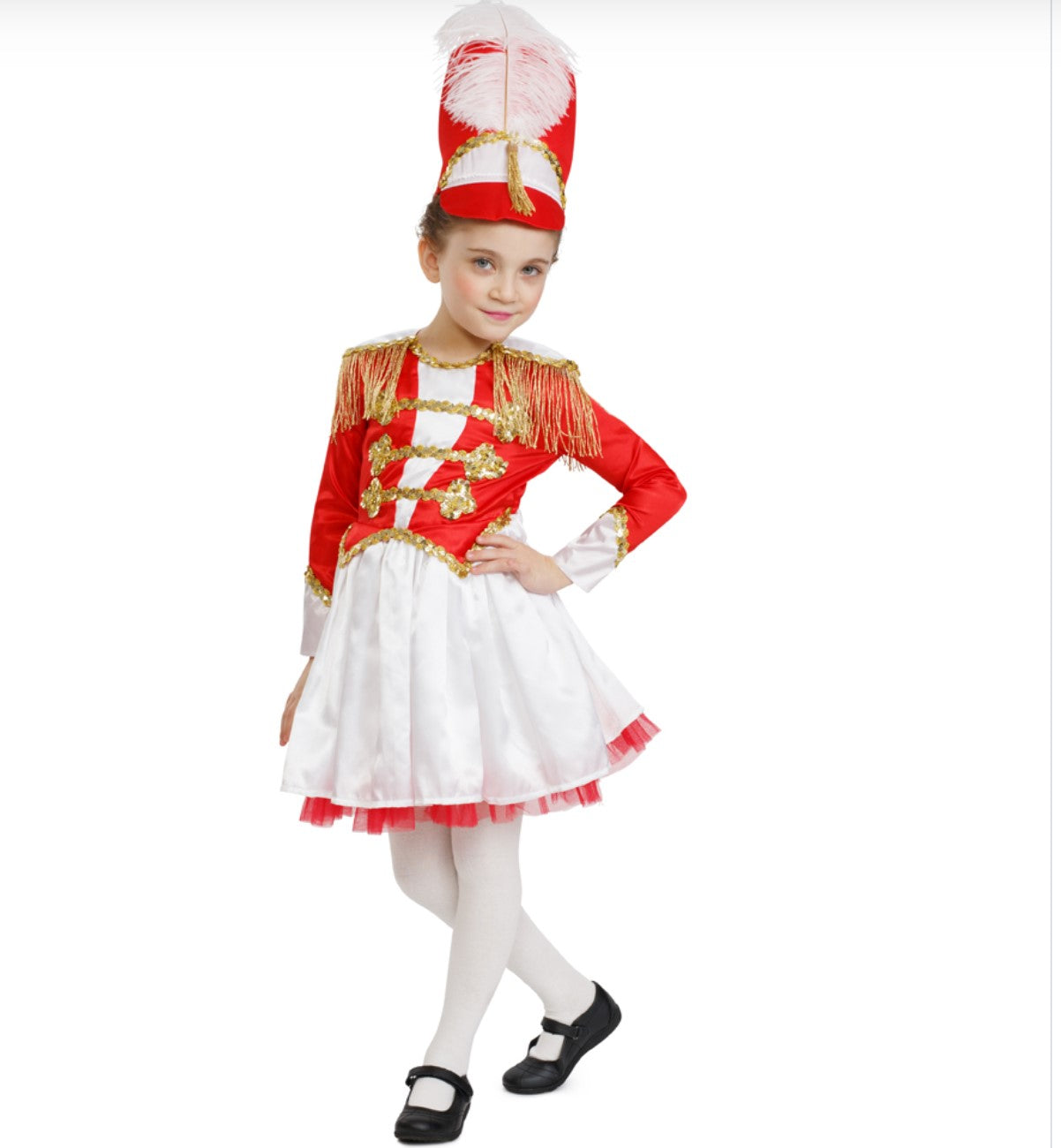 Fancy Drum Majorette Costume lo