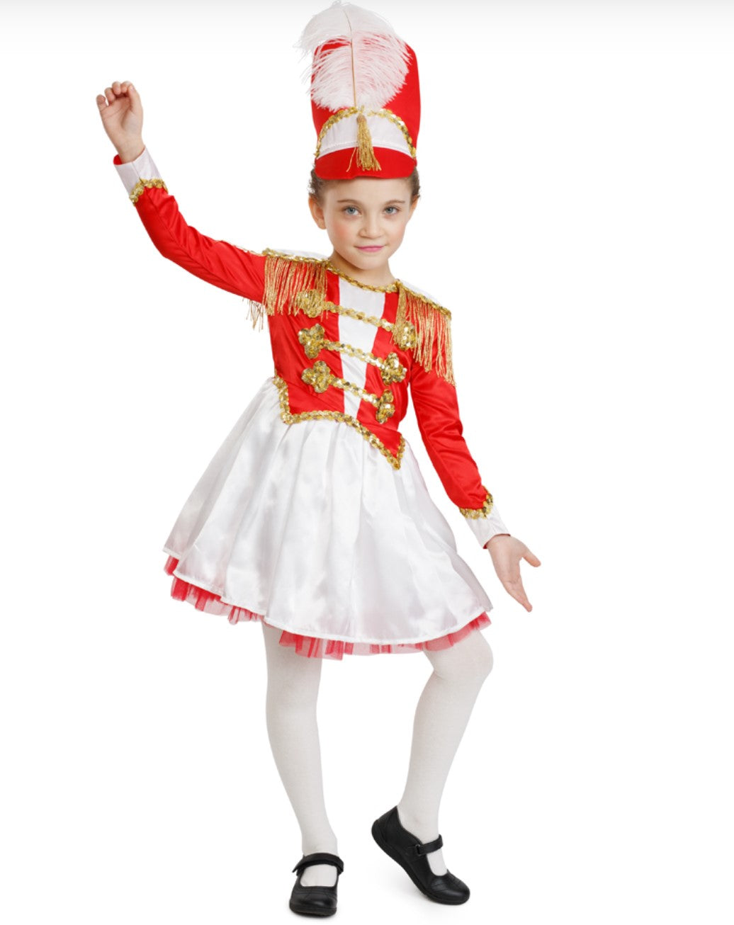 Fancy Drum Majorette Costume lo