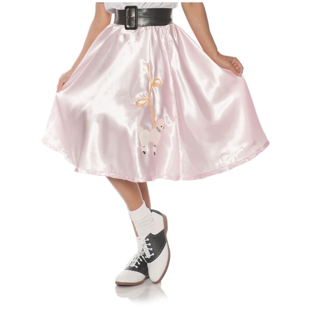 Satin Poodle Skirt