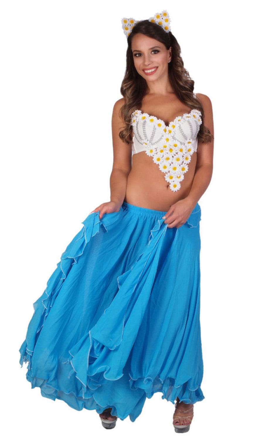 Rayon Skirt w/Flairs