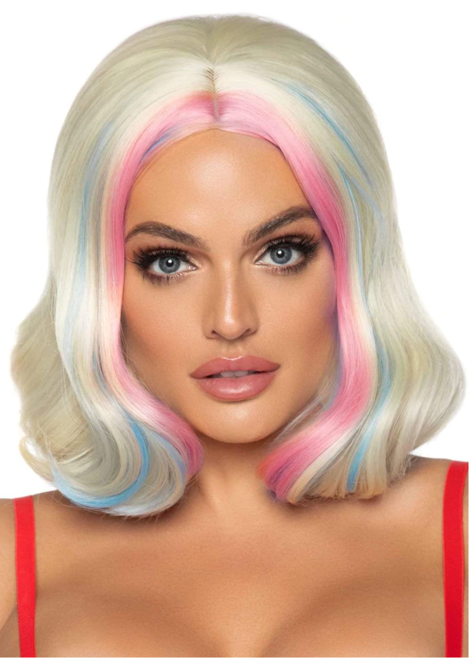 14" Money Piece Highlights Bob Wig