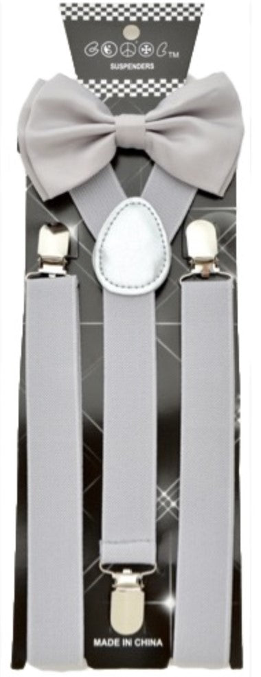 Bow tie & Suspender Set