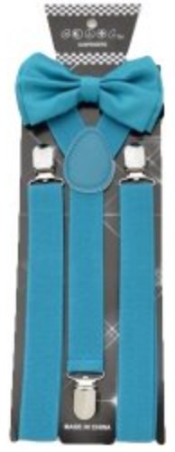 Bow tie & Suspender Set