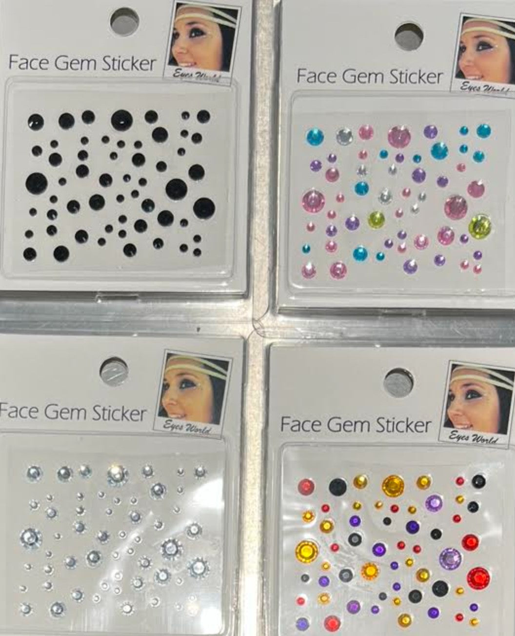 Face Gem Sticker