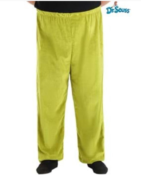 Dr. Seuss Grinch Adult Plus Velboa Pants