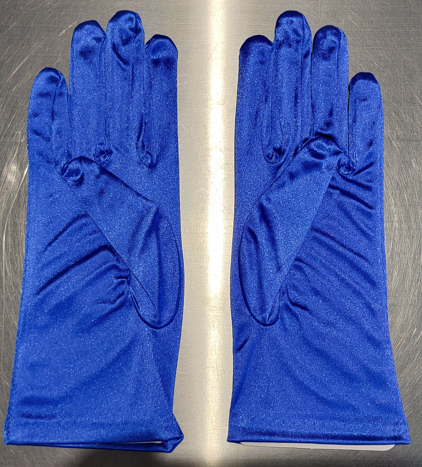 Short Adult Satin Gloves
