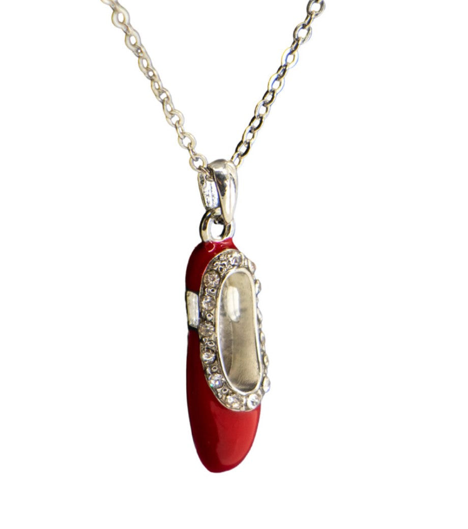 Red Shoe Necklace