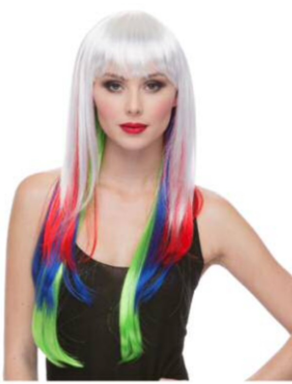 Derby Girl Multicolor Wig