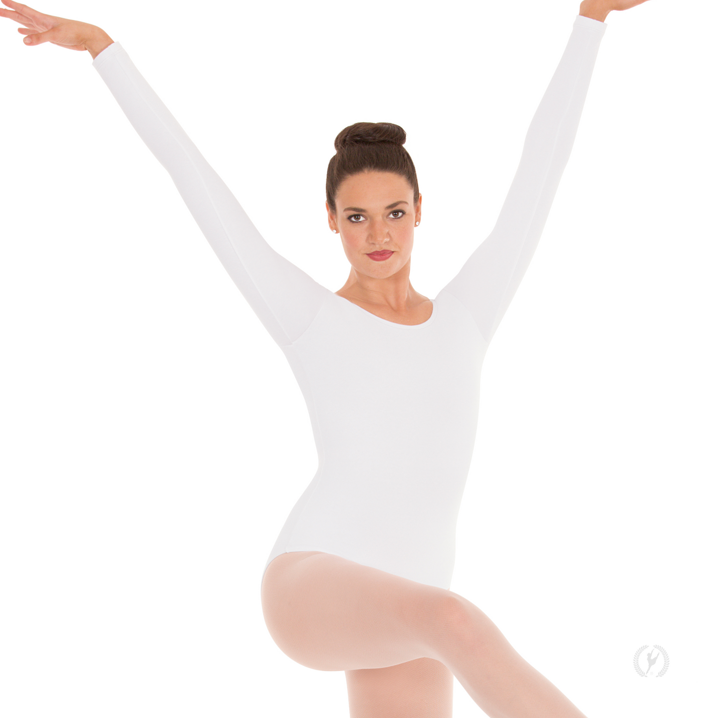 Adult Microfiber Long Sleeve Leotard