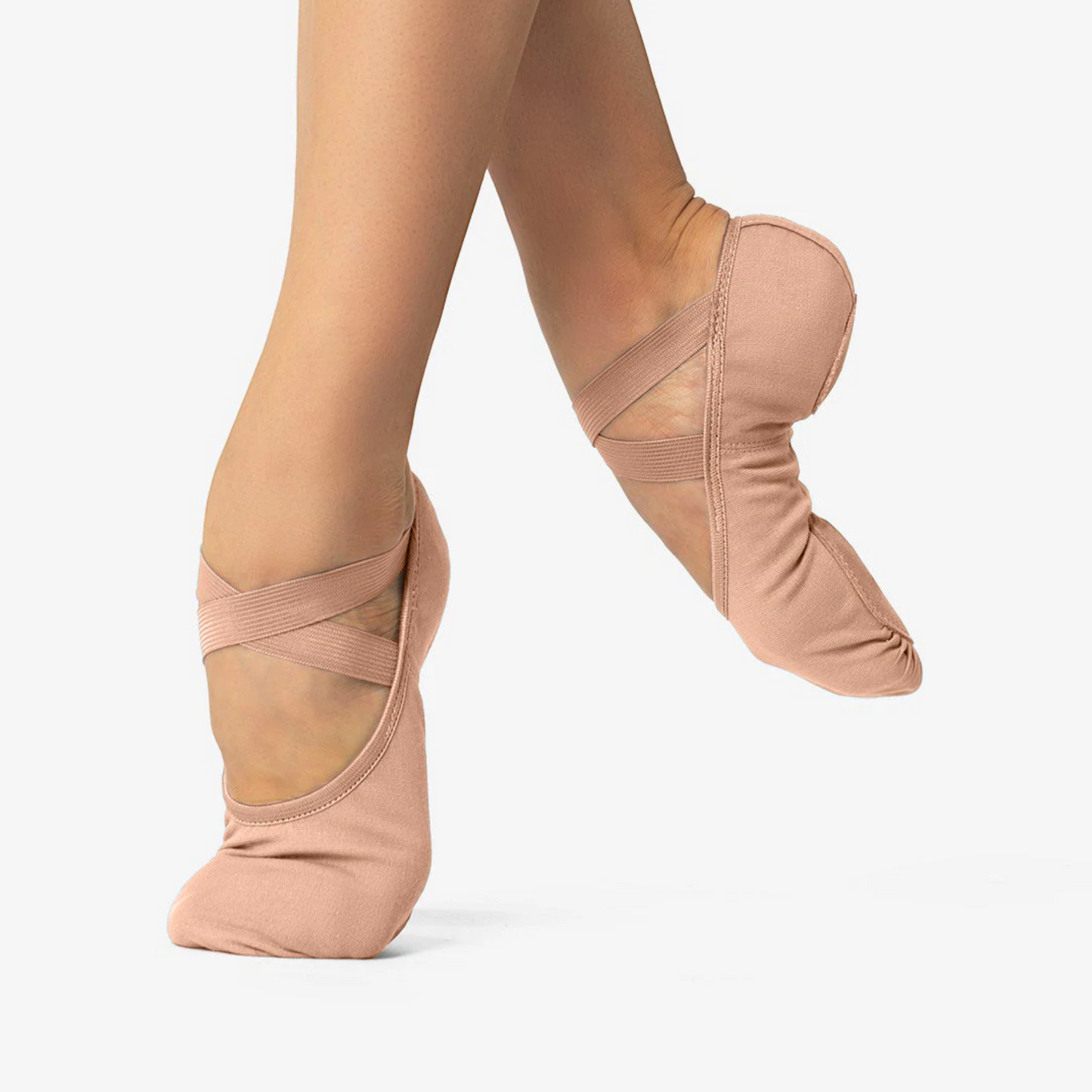 Bali Stretch Canvas Split Sole Ballet Slipper