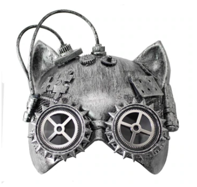 Steampunk Cat Mask