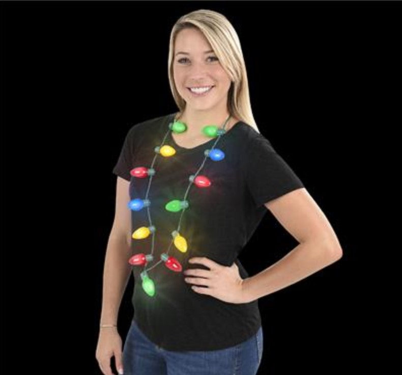 Christmas Bulb Necklace