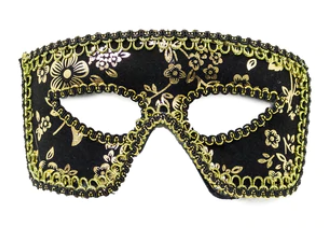 Glitter Zorro Mask