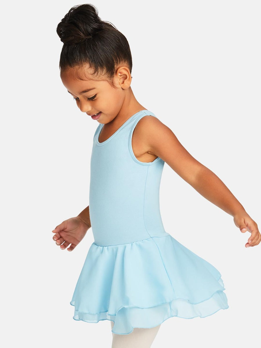 Double Layer Skirt Tank Dress