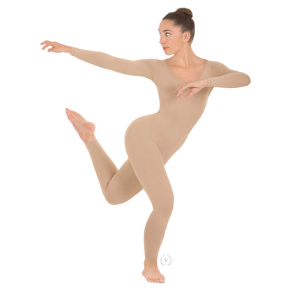 Cotton Lycra® Long Sleeve Unitard