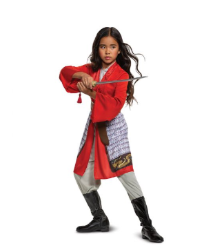 Mulan Hero Red Dress