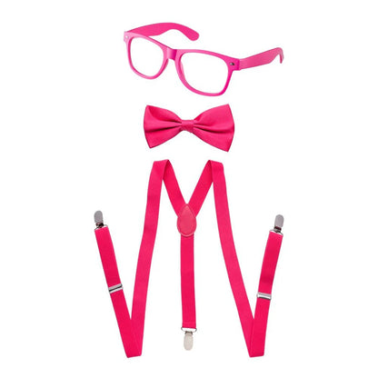 Suspenders, Bowtie and Sunglasses Set