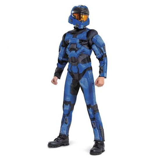 Blue Spartan Muscle