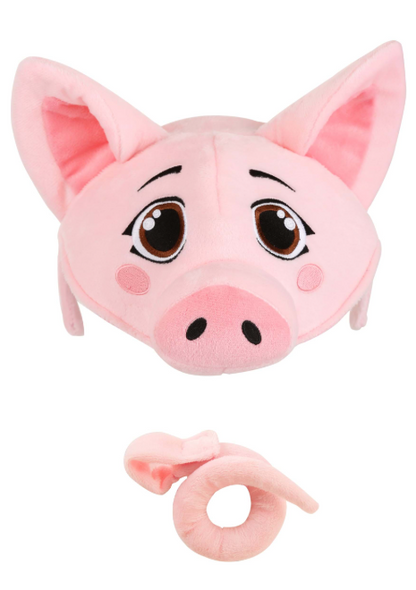 Soft Pig Headband & Tail Accessory Kit