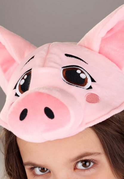Soft Pig Headband & Tail Accessory Kit
