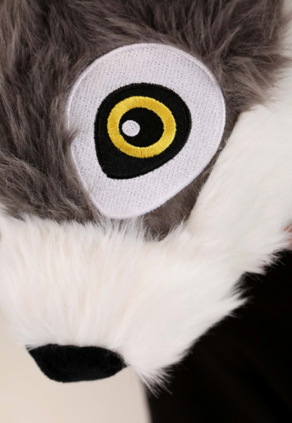 Soft Wolf Headband & Tail