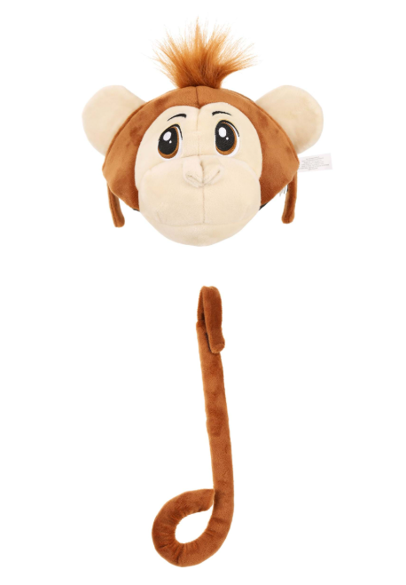 Soft Monkey Headband & Tail Accessory Kit