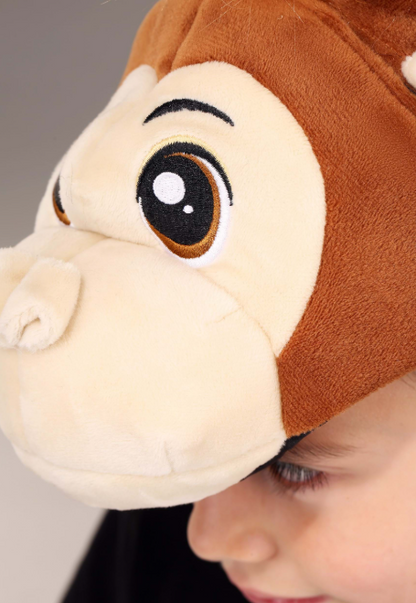 Soft Monkey Headband & Tail Accessory Kit