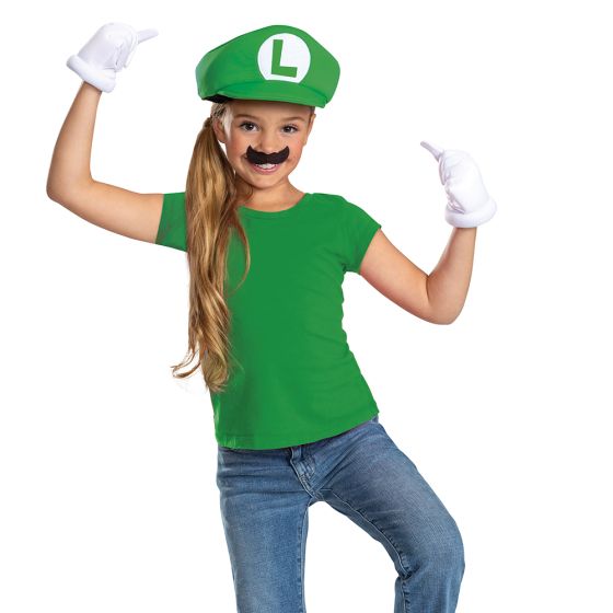Luigi Elevated Classic Child Accessory Kit
