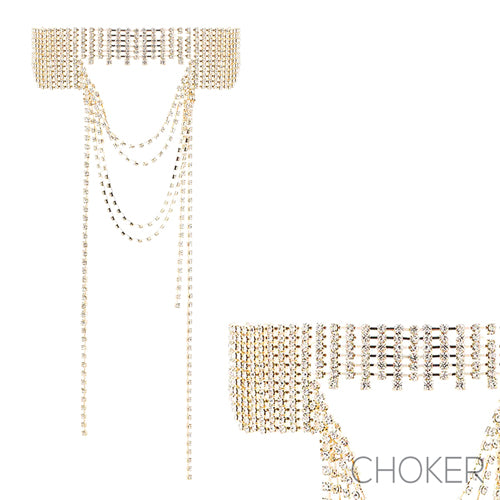 G RS Drape Layer Choker