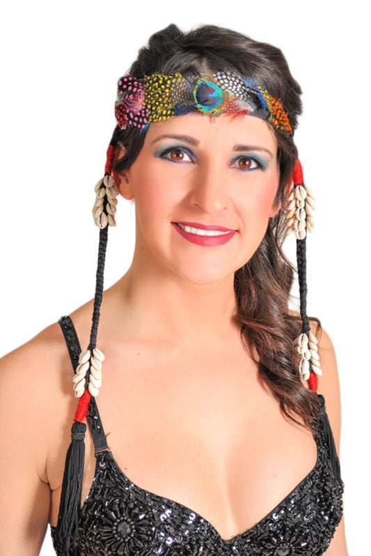Feather headpiece