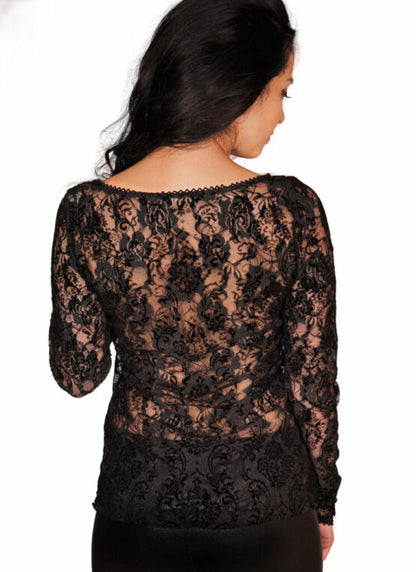 Mesh Lace Top