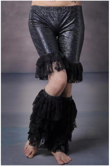 Shorts with Leg Warmer