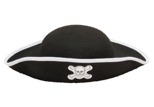 Child Size Tricorne Pirate Hat