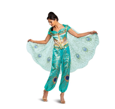 Jasmine Teal Deluxe Adult