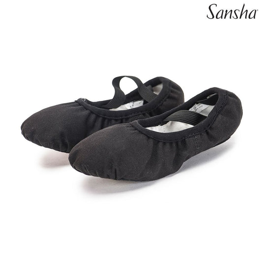 Sansha Juli Split Sole Canvas Slipper