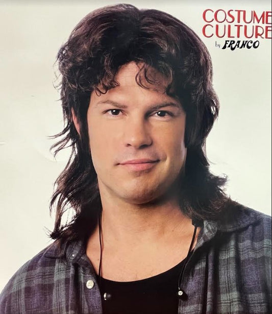 Hipster Mullet Wig