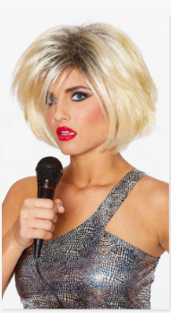 80's Diva Blonde Wig