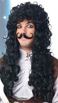 Wig Captain Hook