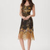 Retro Vintage Deco Dress