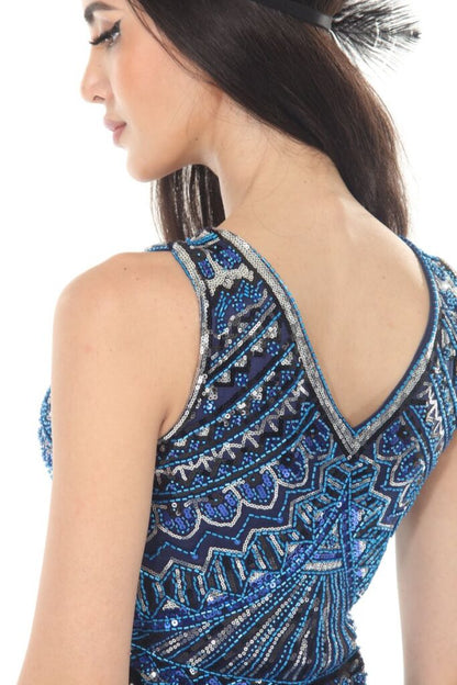 Flapper Dress with Fringes