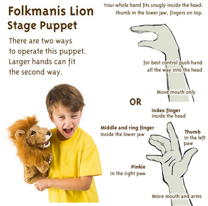 Lion Stage Puppet