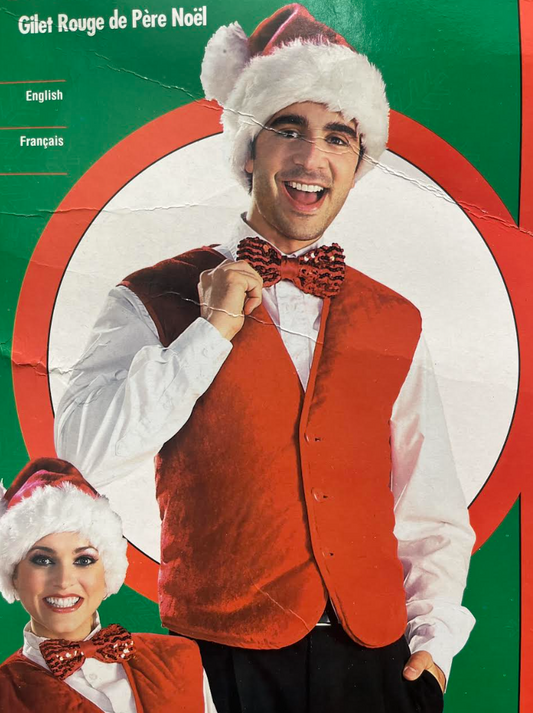 Red Santa Vest