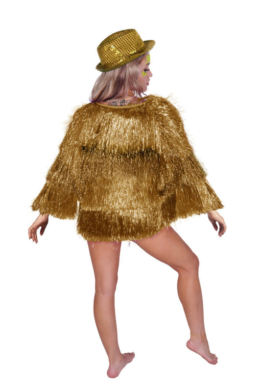 Gold 3 Layer Tassel Coat