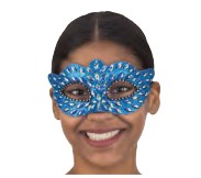 Load image into Gallery viewer, Mask w/Jewels
