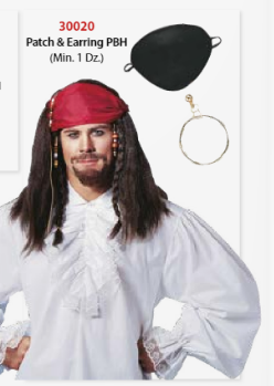 Pirate Patch & Earring