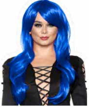 Sassy Wig - Blue