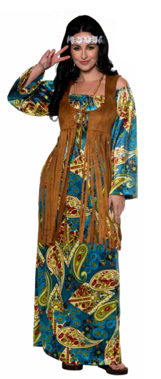 Bohemian Hippie Dress